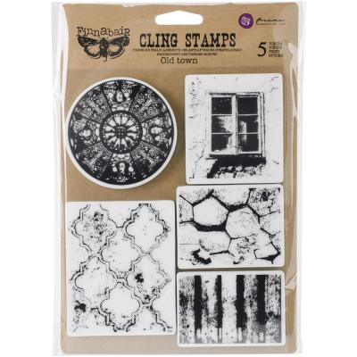 Prima Marketing Cling Stamps - Old Town